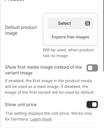 product general